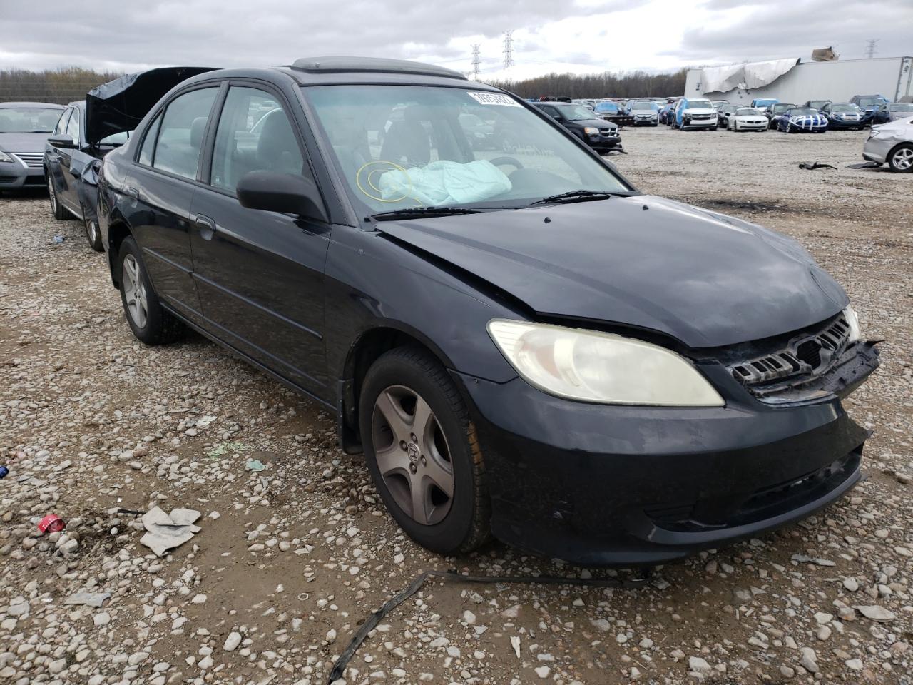 Photo 1 from auction – 2004 HONDA CIVIC EX with VIN 2HGES26774H569317