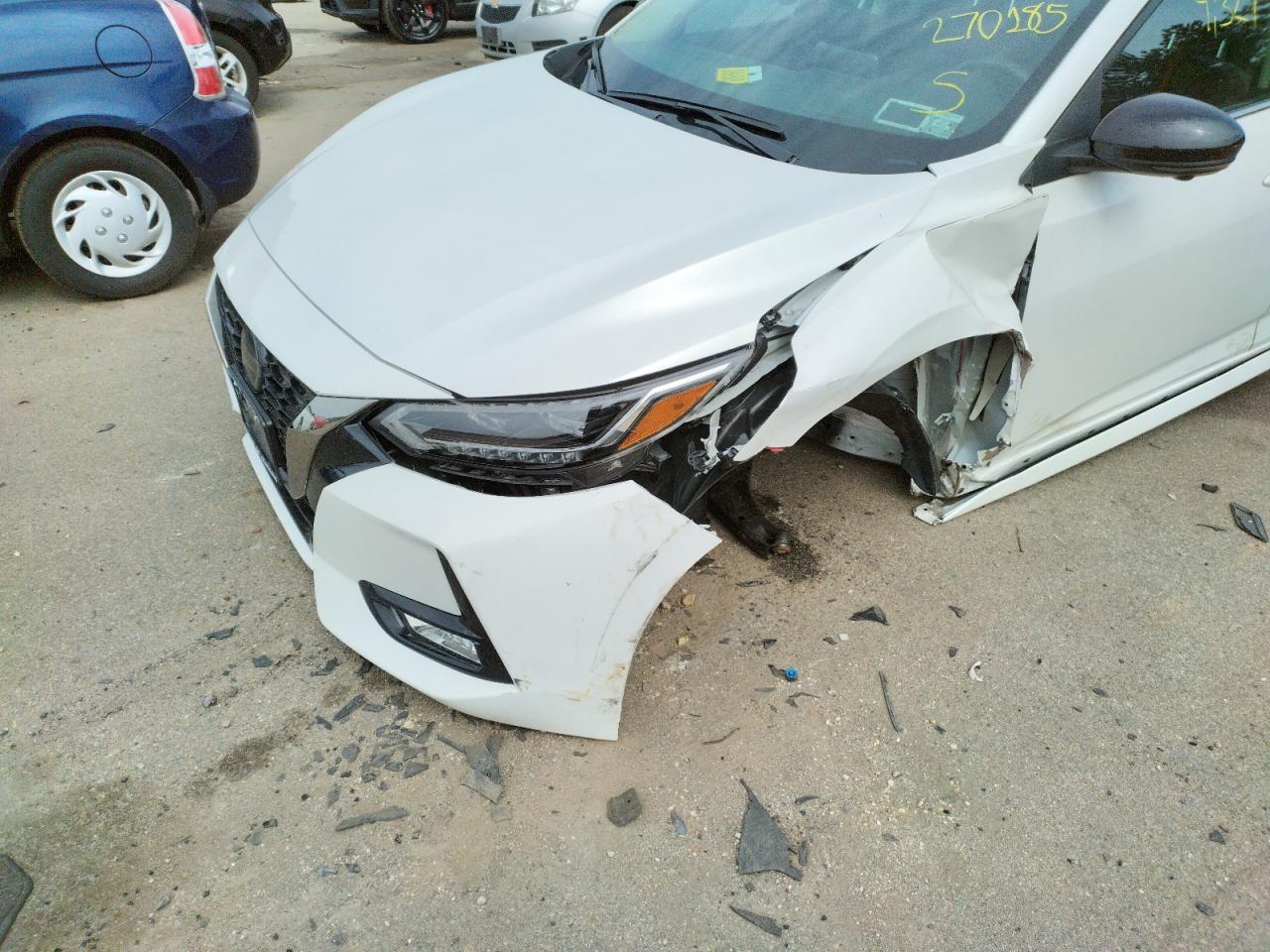 Photo 9 from auction – 2021 NISSAN SENTRA SR with VIN 3N1AB8DV2MY270185