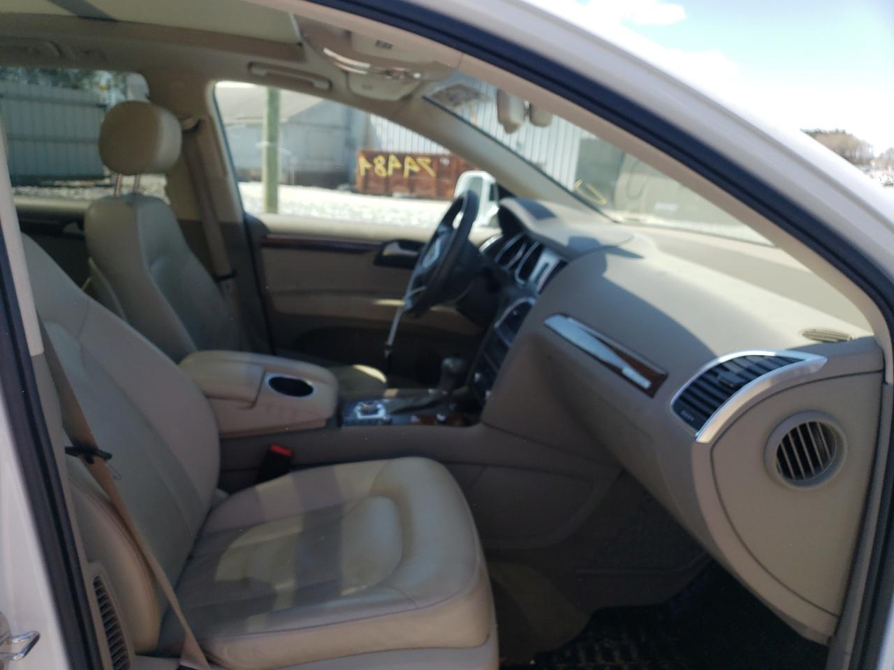 Photo 5 from auction – 2013 AUDI Q7 PREMIUM with VIN WA1LGAFEXDD015972