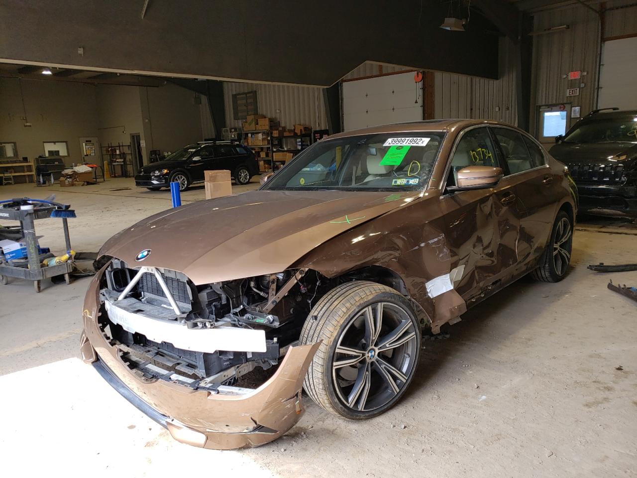 Photo 2 from auction – 2020 BMW 330XI with VIN WBA5R7C02LFH77023
