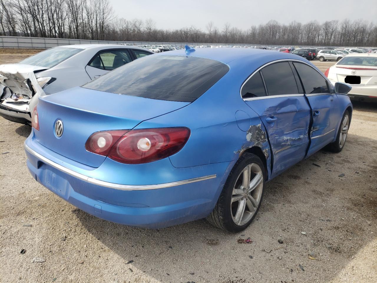 Фото 4 с аукциона – 2012 VOLKSWAGEN CC с VIN WVWMP7AN5CE506964