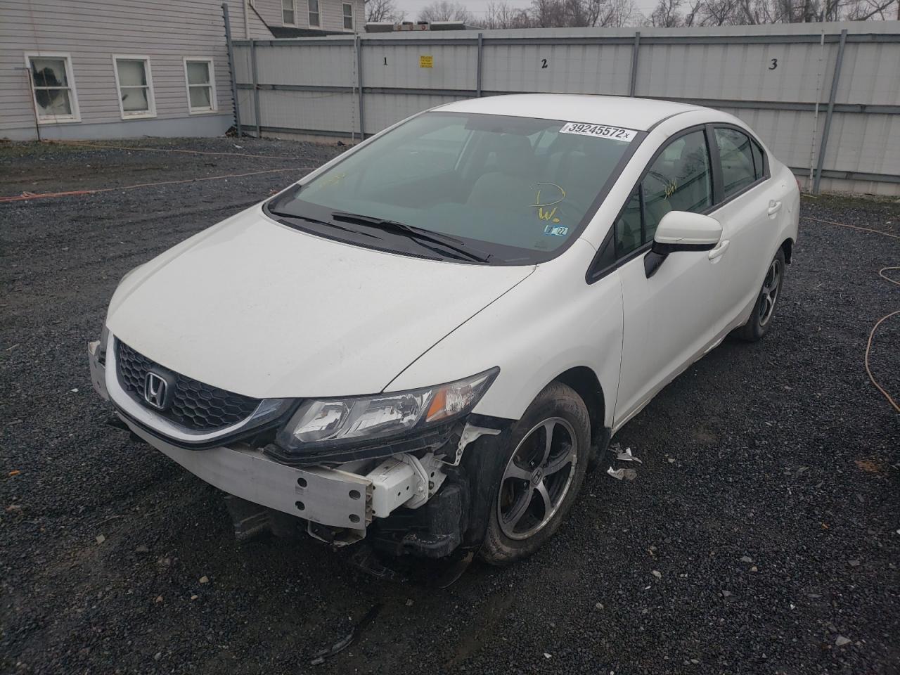 Photo 2 from auction – 2015 HONDA CIVIC SE with VIN 2HGFB2F73FH548486