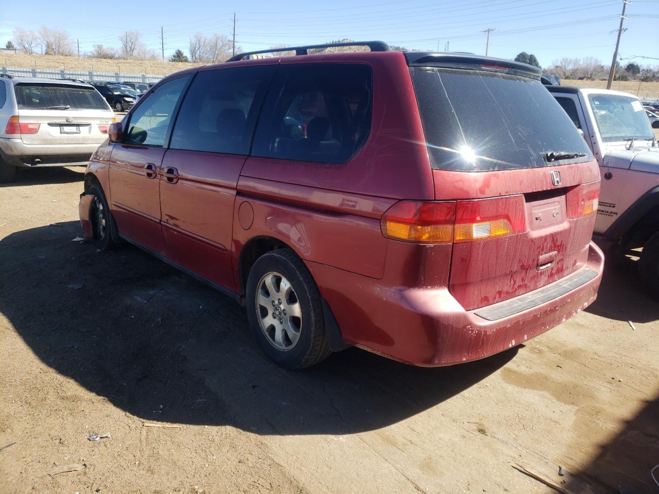 Photo 3 from auction – 2002 HONDA ODYSSEY EX with VIN 2HKRL18992H571421