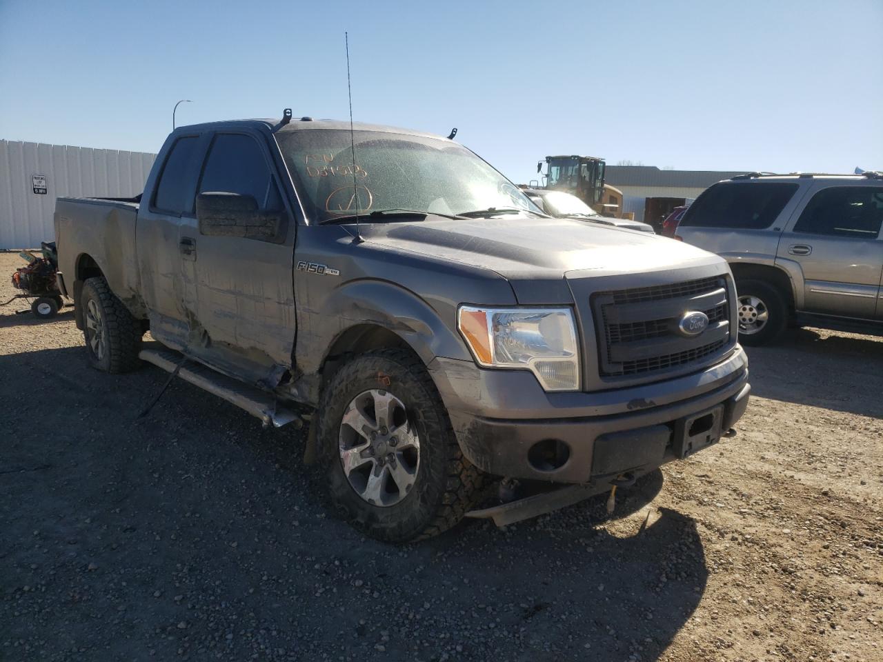 FORD F150 SUPER 2013 with VIN 1FTFX1EF4DFD34513 - Photo from auction