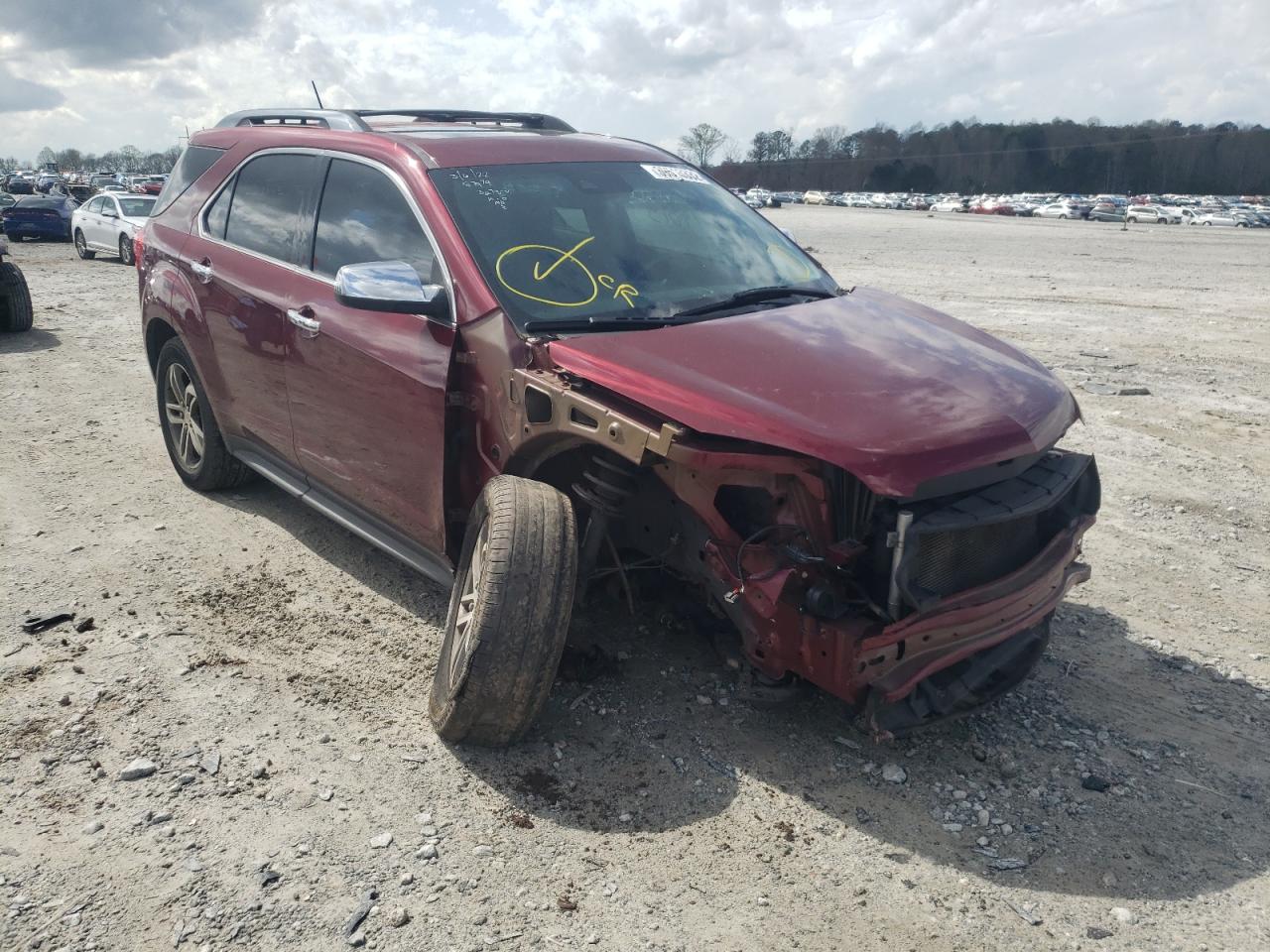 CHEVROLET EQUINOX LT 2016 with VIN 2GNFLGEK2G6173273 - Photo from auction