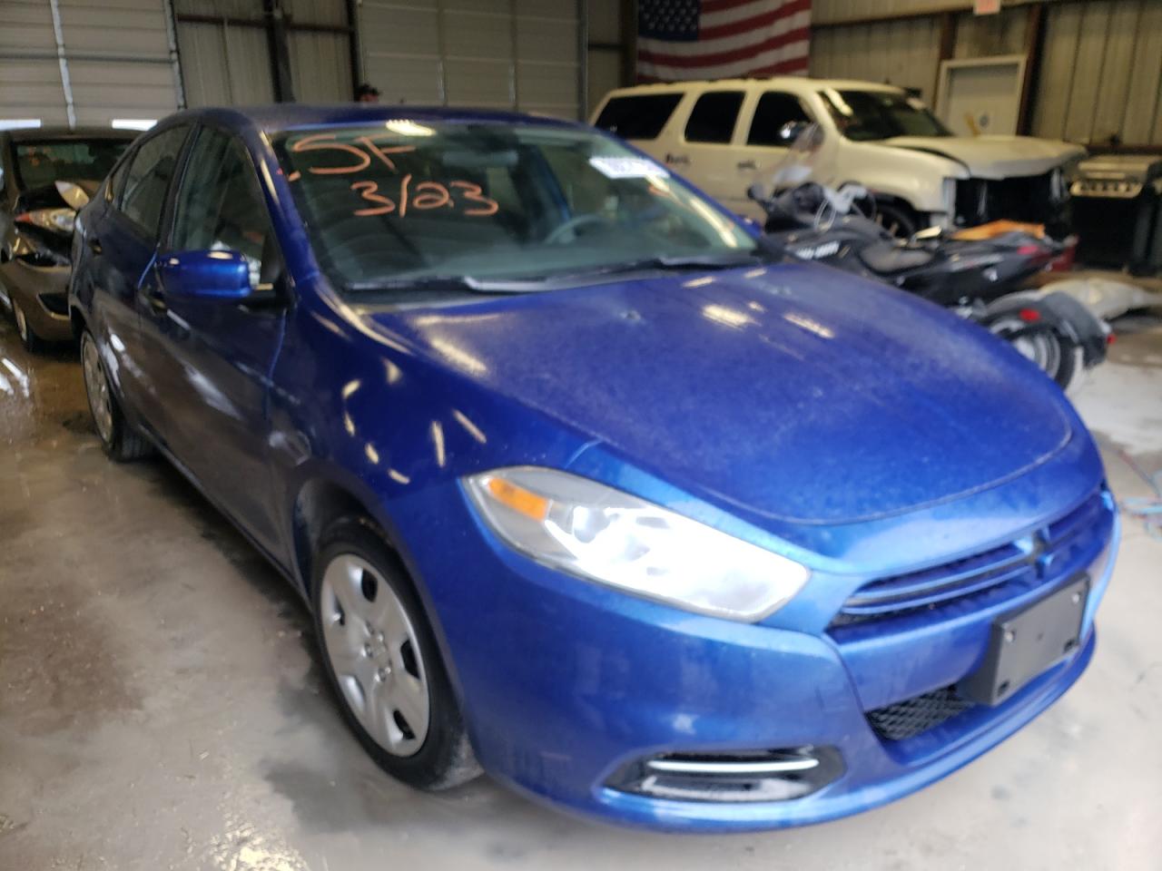 DODGE DART SE 2013 with VIN 1C3CDFAA4DD288880 - Photo from auction