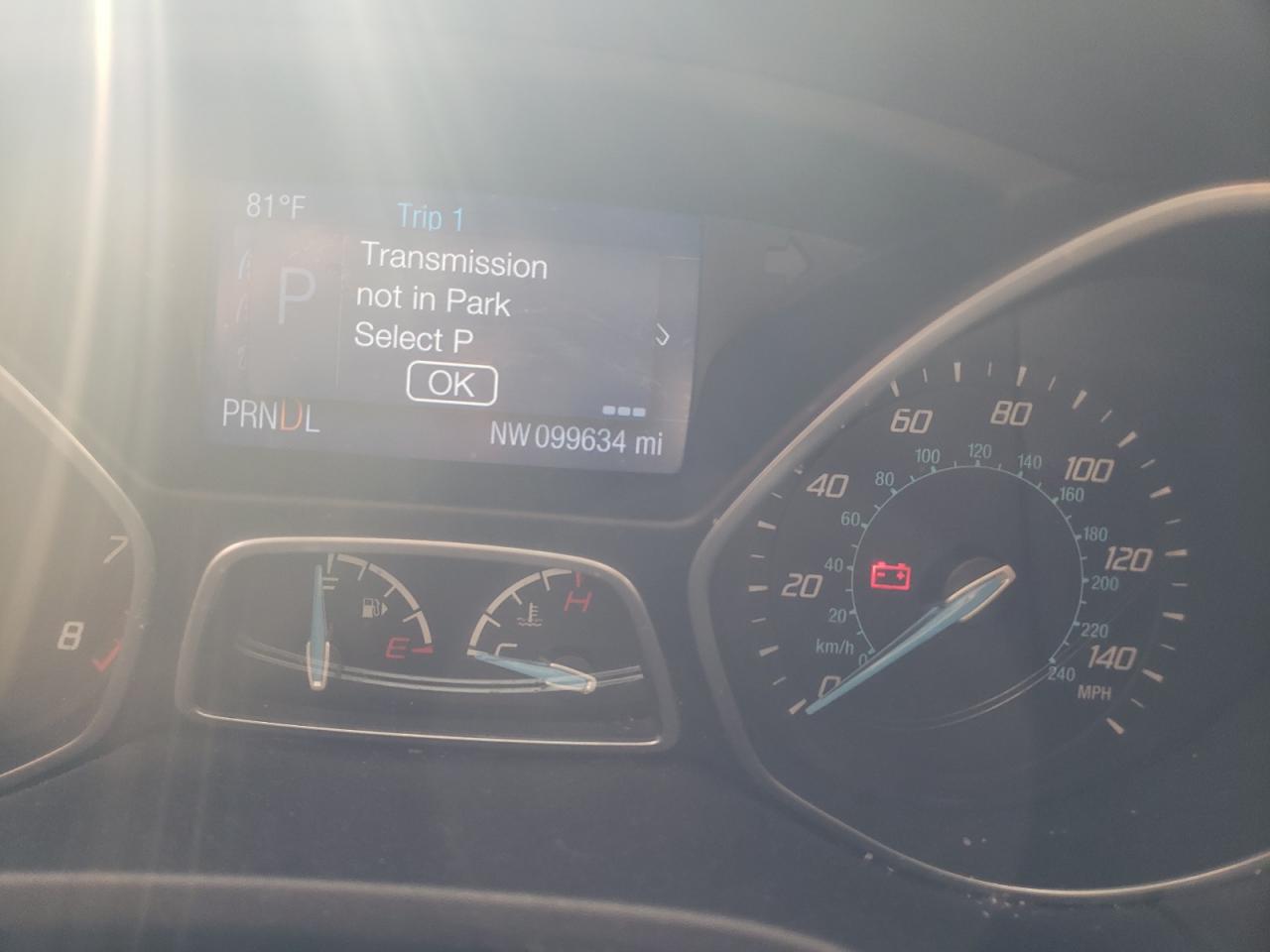 Photo 8 from auction – 2014 FORD FOCUS SE with VIN 1FADP3F27EL171444