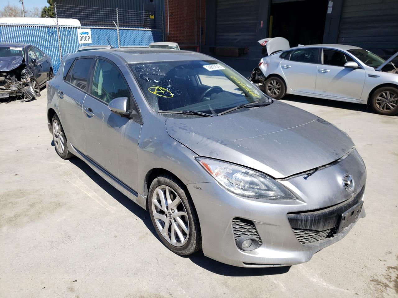 MAZDA 3 S 2013 with VIN JM1BL1M96D1748394 - Photo from auction