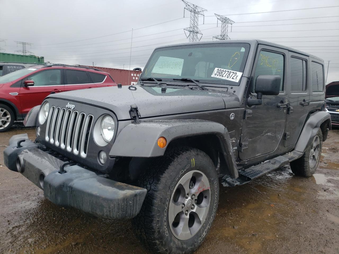 Photo 2 from auction – 2016 JEEP WRANGLER U with VIN 1C4HJWEG8GL211948