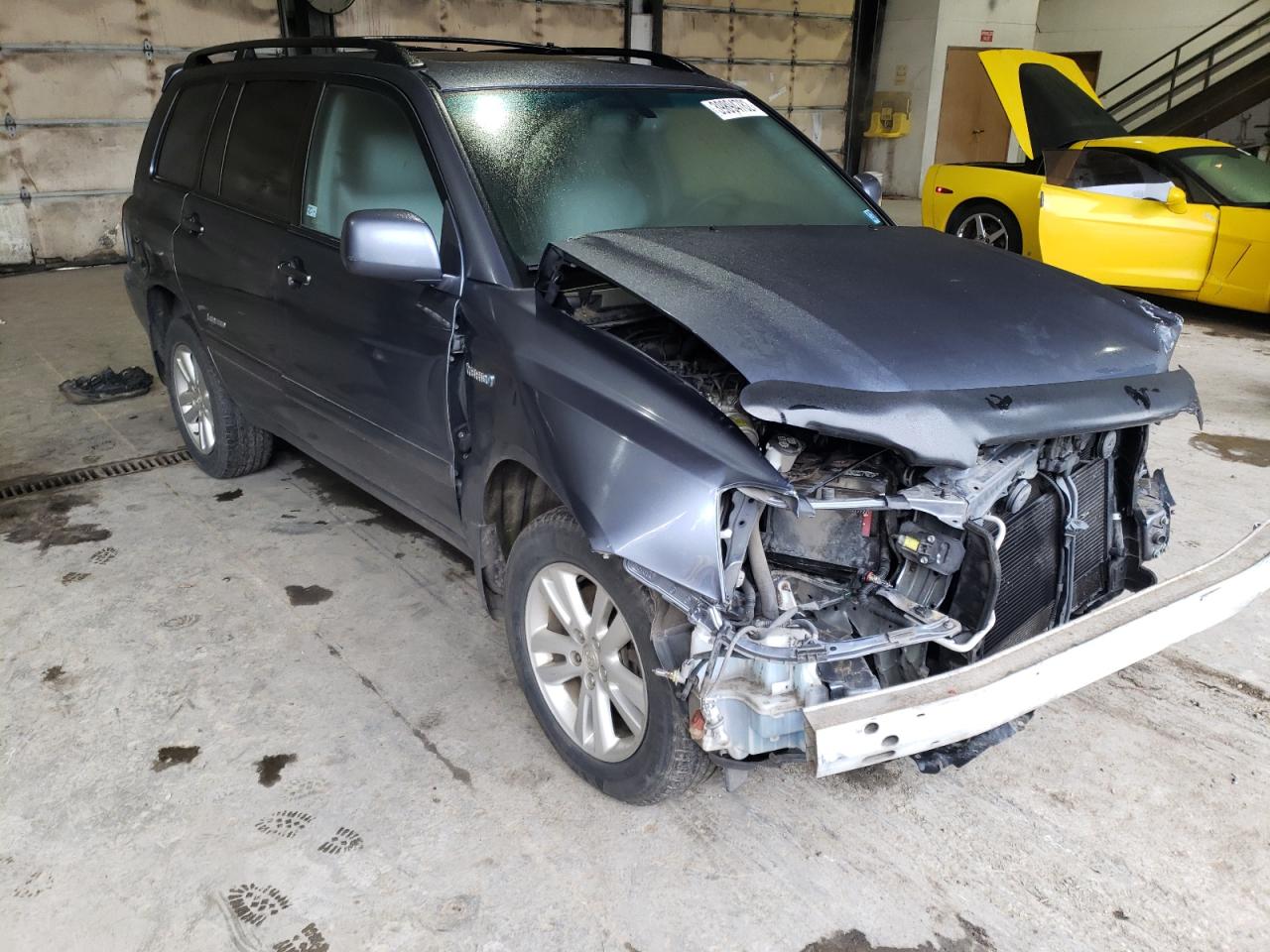 TOYOTA HIGHLANDER 2007 with VIN JTEEW21AX70038591 - Photo from auction