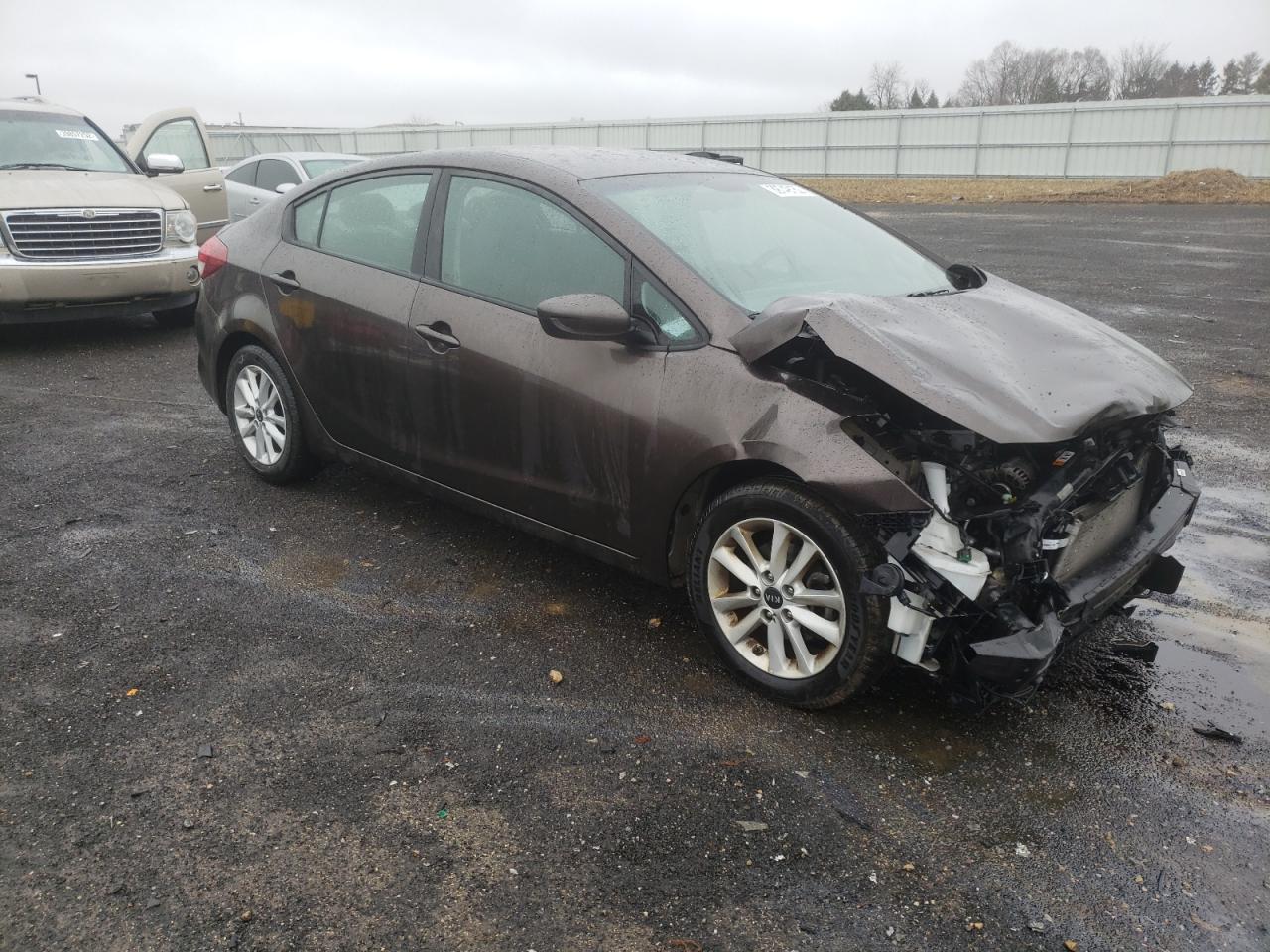 KIA FORTE LX 2017 with VIN 3KPFL4A77HE081439 - Photo from auction