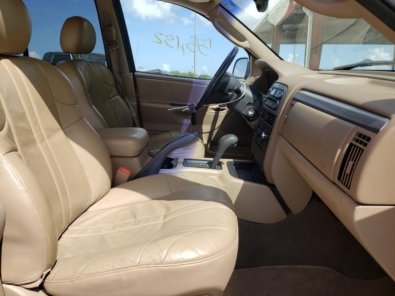 Photo 5 from auction – 2002 JEEP GRAND CHER with VIN 1J4GX48S32C143527