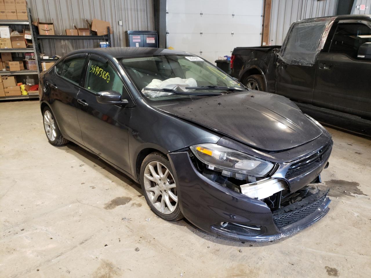 DODGE DART SXT 2013 with VIN 1C3CDFBA2DD298693 - Photo from auction