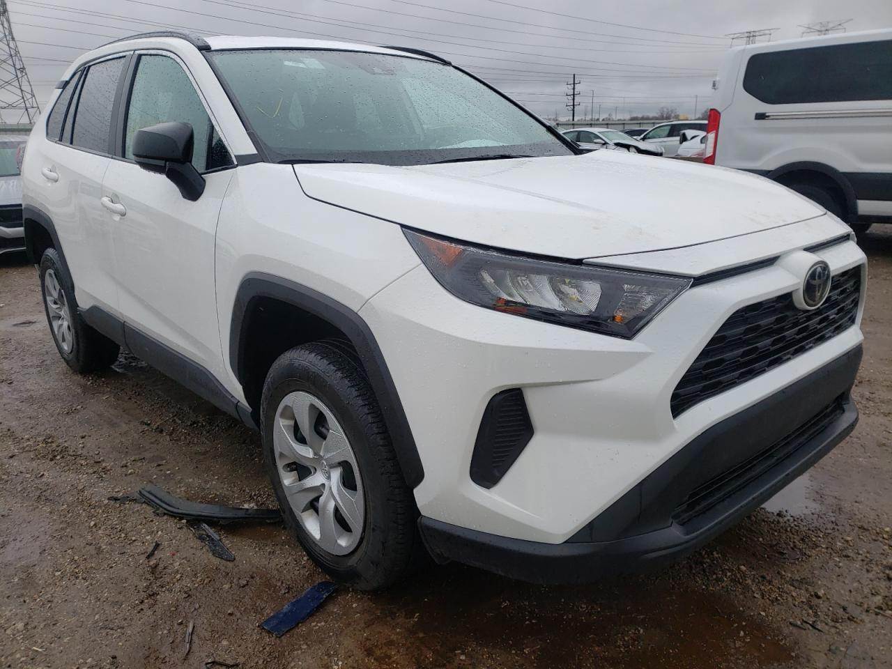 Photo 1 from auction – 2021 TOYOTA RAV4 LE with VIN 2T3H1RFV8MW142198