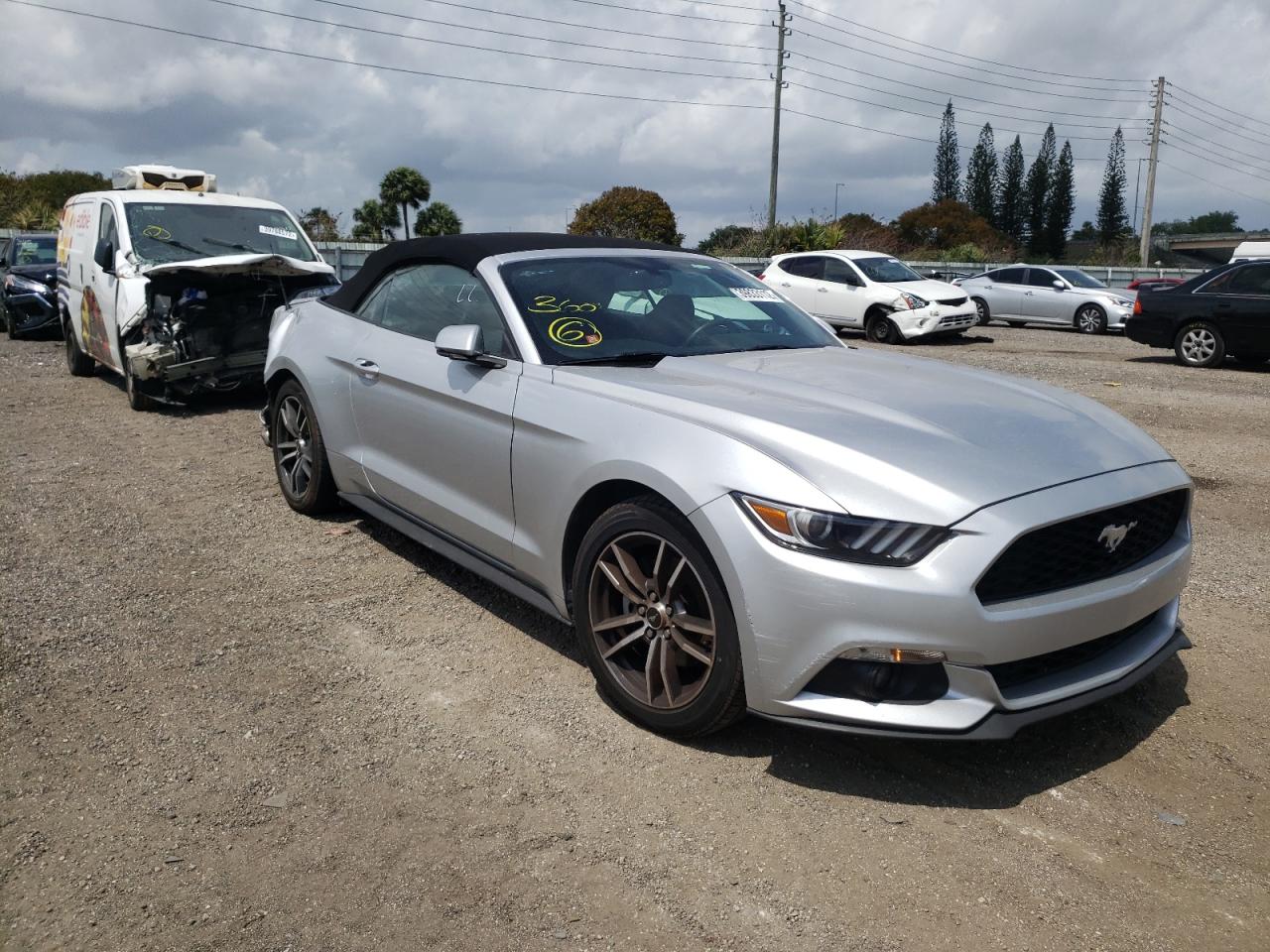 FORD MUSTANG 2017 with VIN 1FATP8UH0H5220363 - Photo from auction