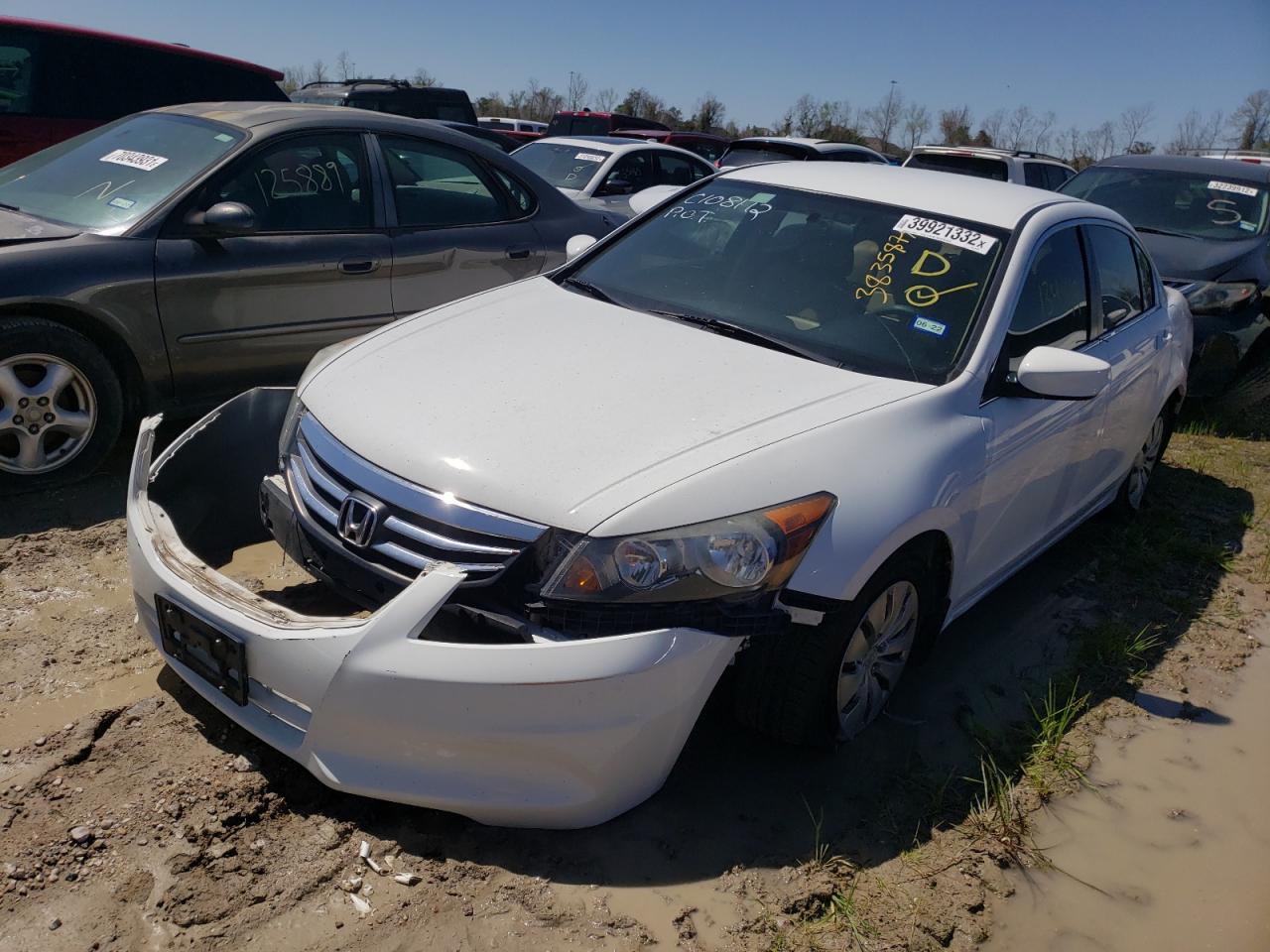 Photo 2 from auction – 2011 HONDA ACCORD LX with VIN 1HGCP2F37BA122858