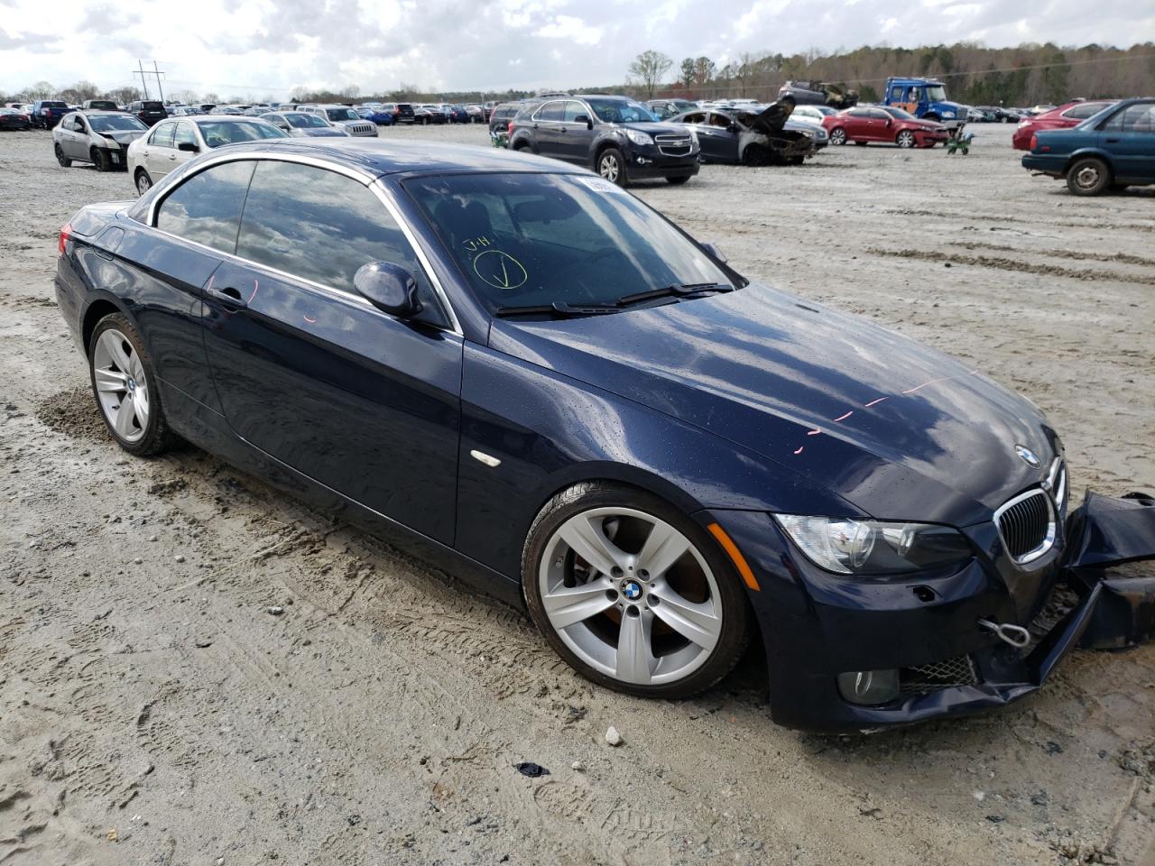 BMW 335 I 2007 with VIN WBAWL73537PX50363 - Photo from auction