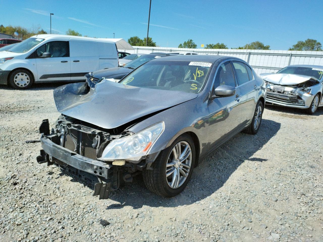 Photo 2 from auction – 2011 INFINITI G37 BASE with VIN JN1CV6APXBM502929