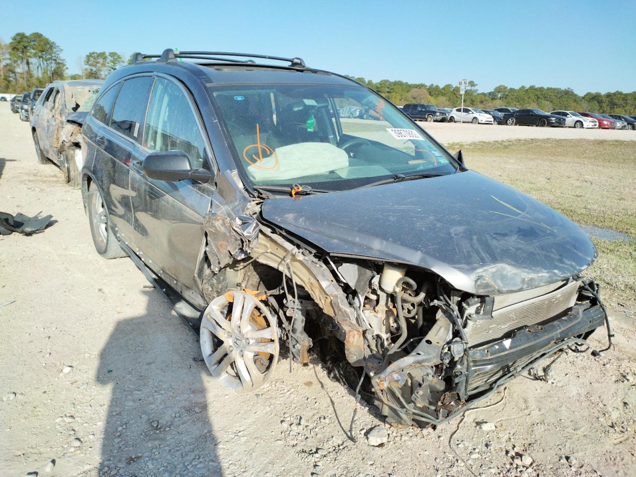 HONDA CR-V EX 2011 with VIN 5J6RE4H52BL093471 - Photo from auction