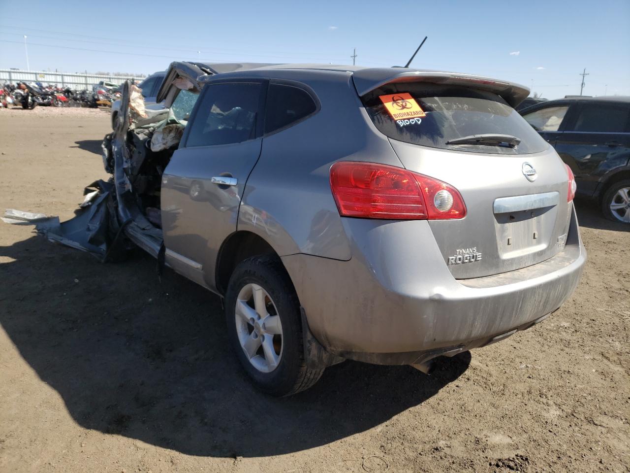 Photo 3 from auction – 2013 NISSAN ROGUE S with VIN JN8AS5MV3DW653219