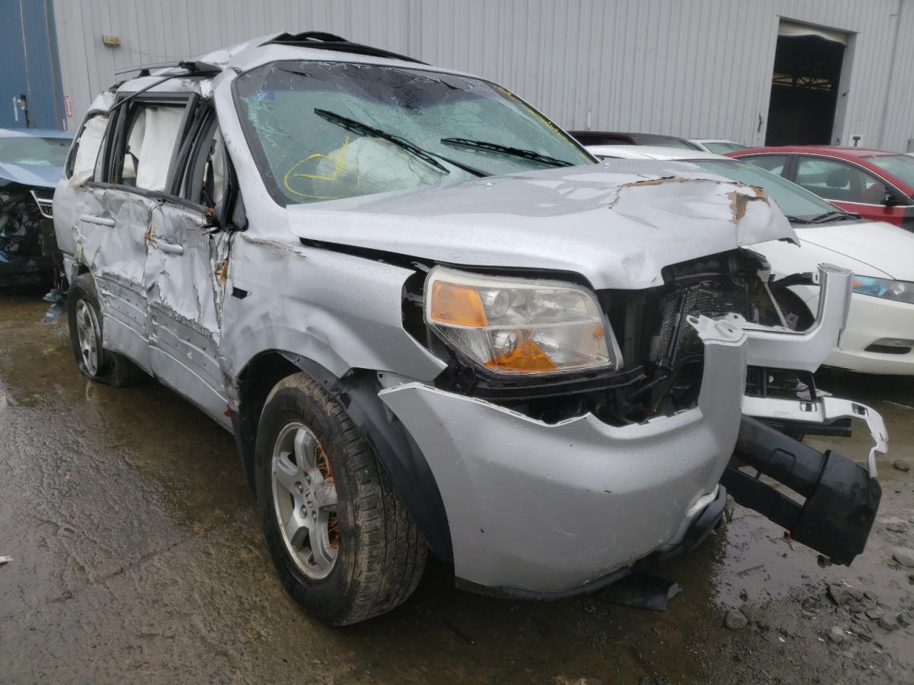 HONDA PILOT EXL 2007 with VIN 5FNYF18537B012033 - Photo from auction