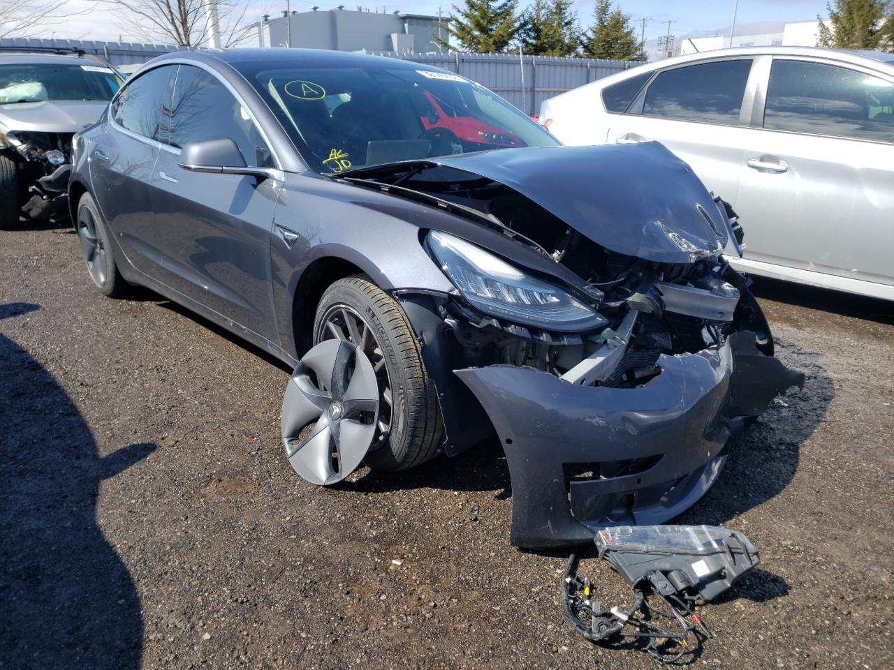 Photo 14 from auction – 2018 TESLA MODEL 3 with VIN 5YJ3E1EB3JF110266