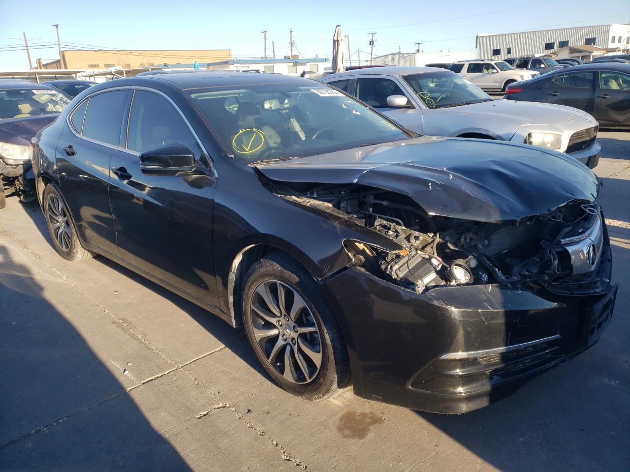 ACURA TLX 2016 with VIN 19UUB1F32GA005905 - Photo from auction