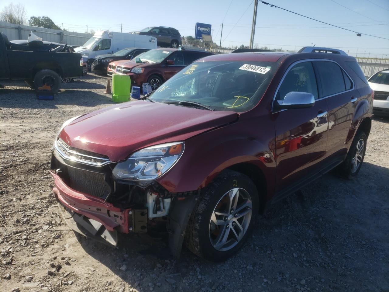 Photo 2 from auction – 2017 CHEVROLET EQUINOX PR with VIN 2GNALDEK9H1565500