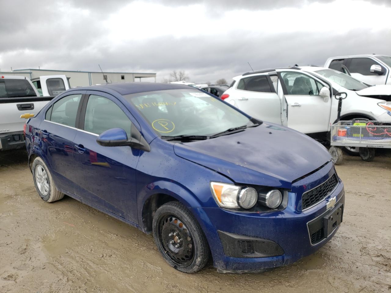 CHEVROLET SONIC LT 2013 with VIN 1G1JC5SH4D4168467 - Photo from auction
