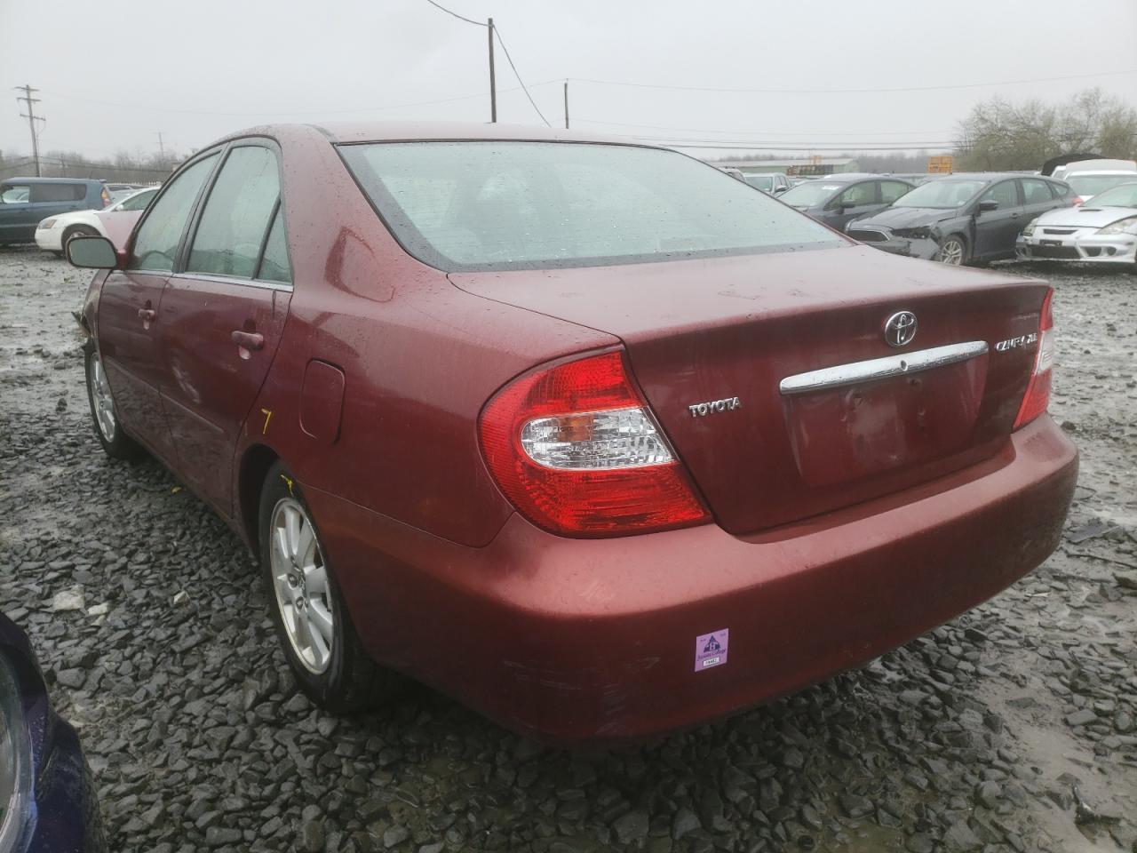 Photo 3 from auction – 2003 TOYOTA CAMRY LE with VIN 4T1BE30K33U144017