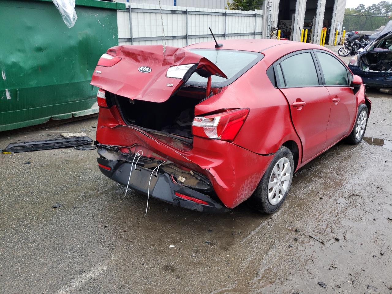 Photo 4 from auction – 2015 KIA RIO LX with VIN KNADM4A3XF6527651