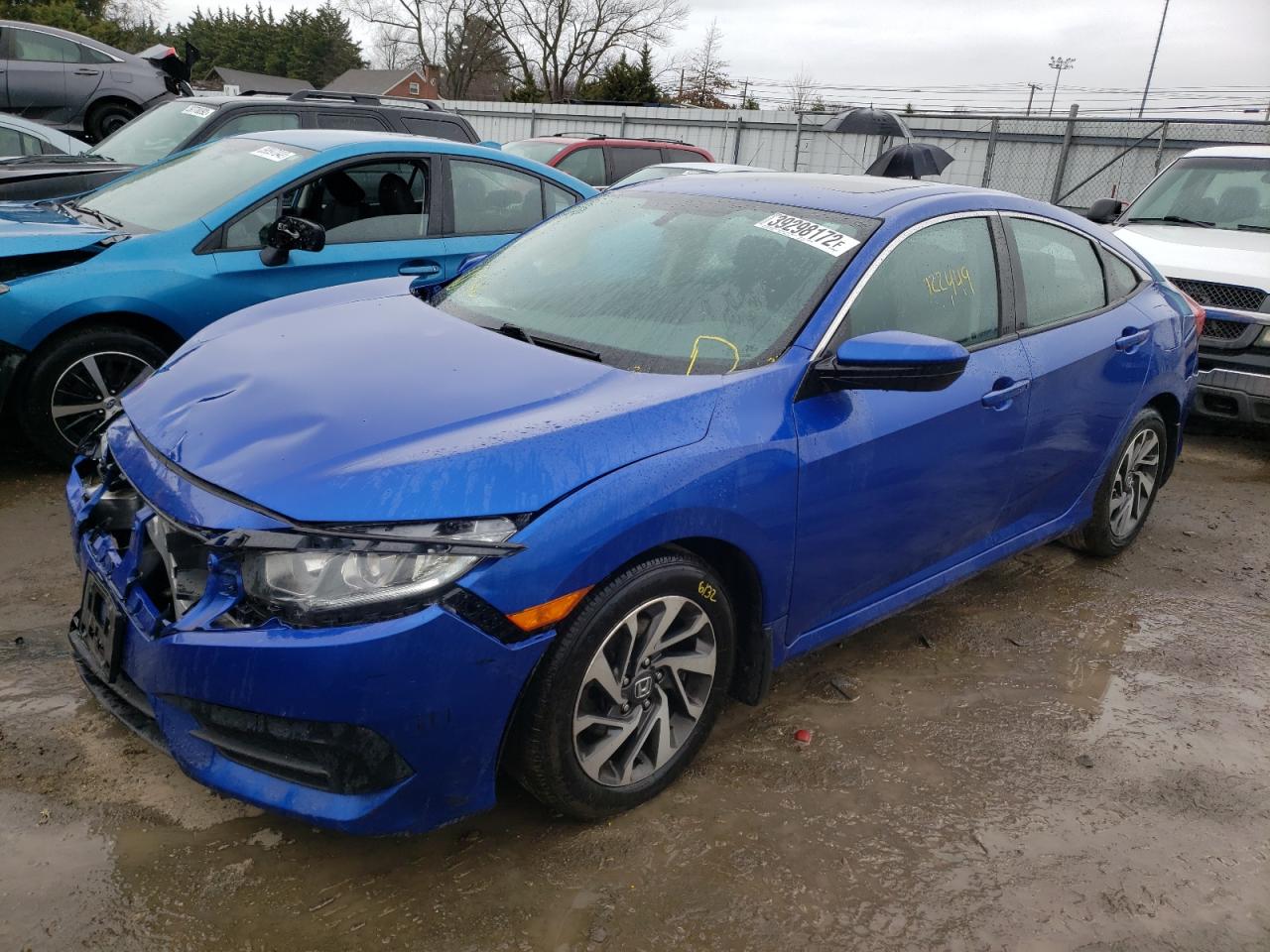 Photo 2 from auction – 2017 HONDA CIVIC EX with VIN 19XFC2F72HE208322
