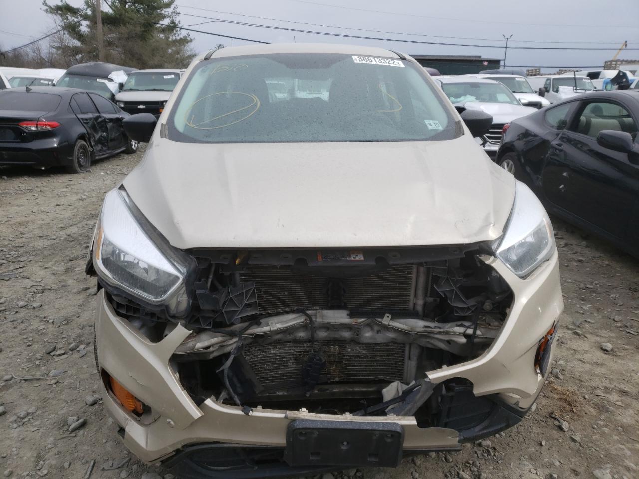 Photo 9 from auction – 2017 FORD ESCAPE S with VIN 1FMCU0F79HUC35681