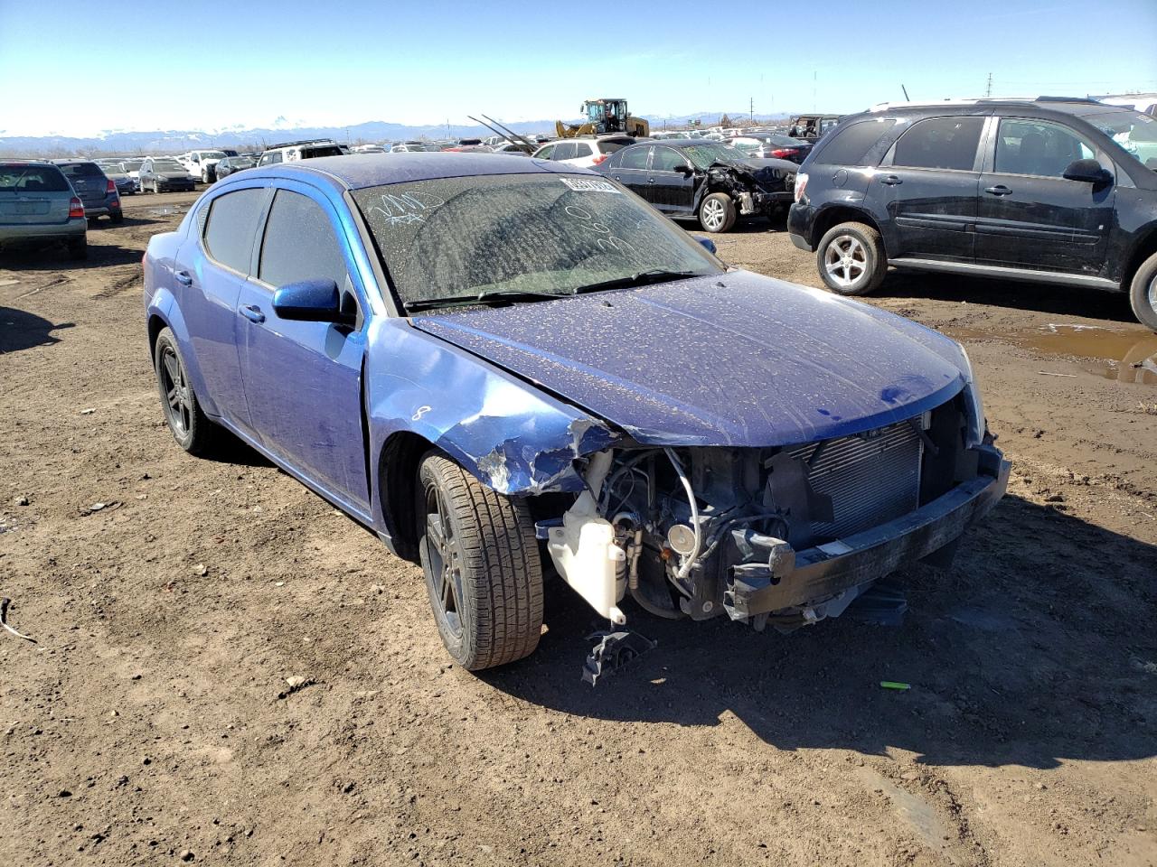 DODGE AVENGER SX 2012 with VIN 1C3CDZCB4CN159554 - Photo from auction