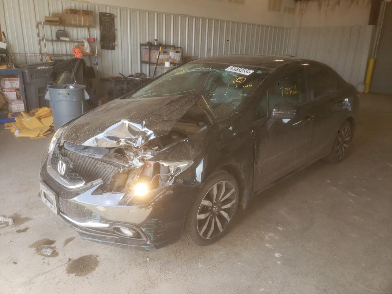 Photo 2 from auction – 2015 HONDA CIVIC EXL with VIN 2HGFB2F95FH530945