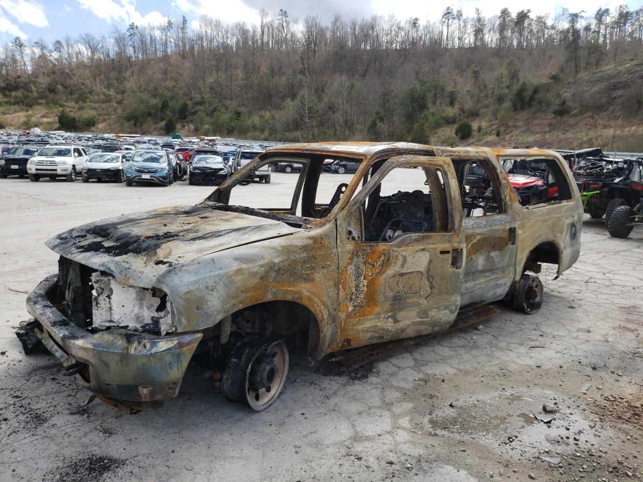 Photo 9 from auction – 2001 FORD EXCURSION with VIN 1FMSU43F21EA70958