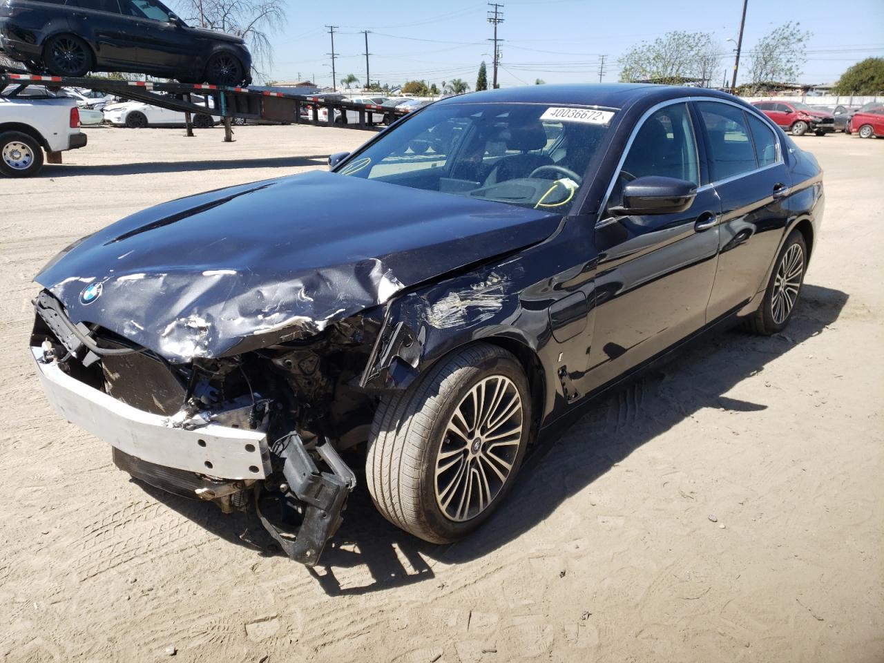 Photo 2 from auction – 2018 BMW 530E with VIN WBAJA9C50JB252072