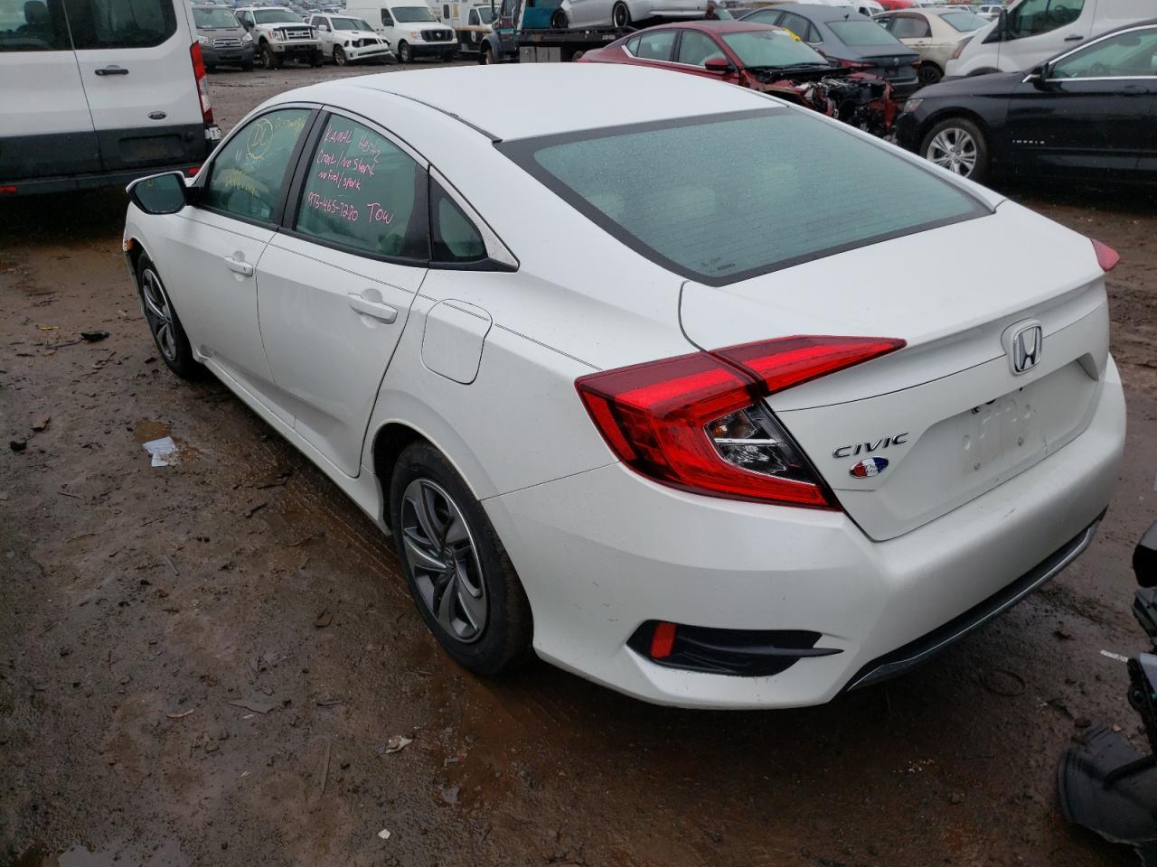 Photo 3 from auction – 2019 HONDA CIVIC LX with VIN 2HGFC2F67KH572398