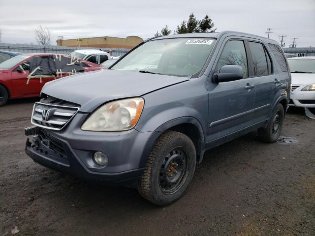 Photo 2 from auction – 2006 HONDA CR-V SE with VIN JHLRD78926C805502