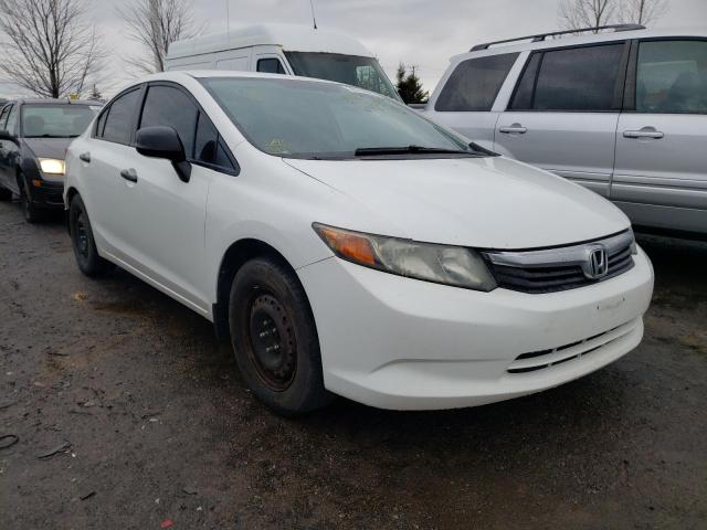 HONDA CIVIC DX 2012 with VIN 2HGFB2E24CH006413 - Photo from auction