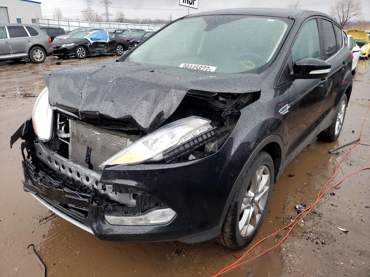 Photo 2 from auction – 2013 FORD ESCAPE SEL with VIN 1FMCU9HXXDUD78277