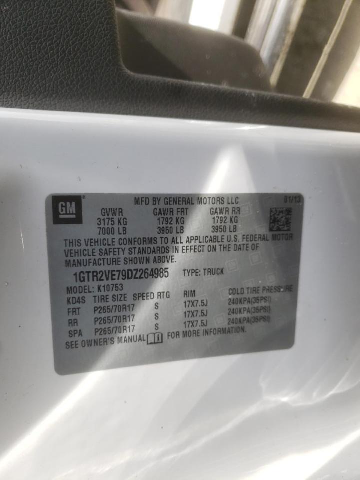 Photo 10 from auction – 2013 GMC SIERRA K15 with VIN 1GTR2VE79DZ264985