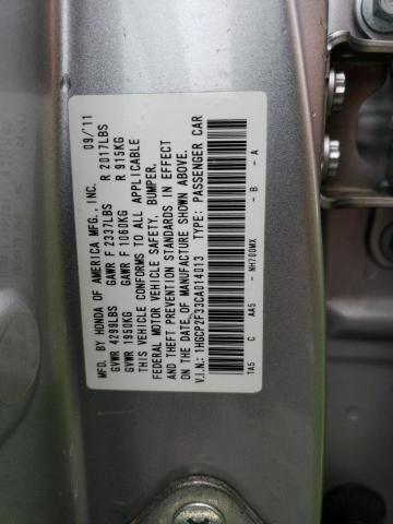 Photo 10 from auction – 2012 HONDA ACCORD LX with VIN 1HGCP2F33CA014013