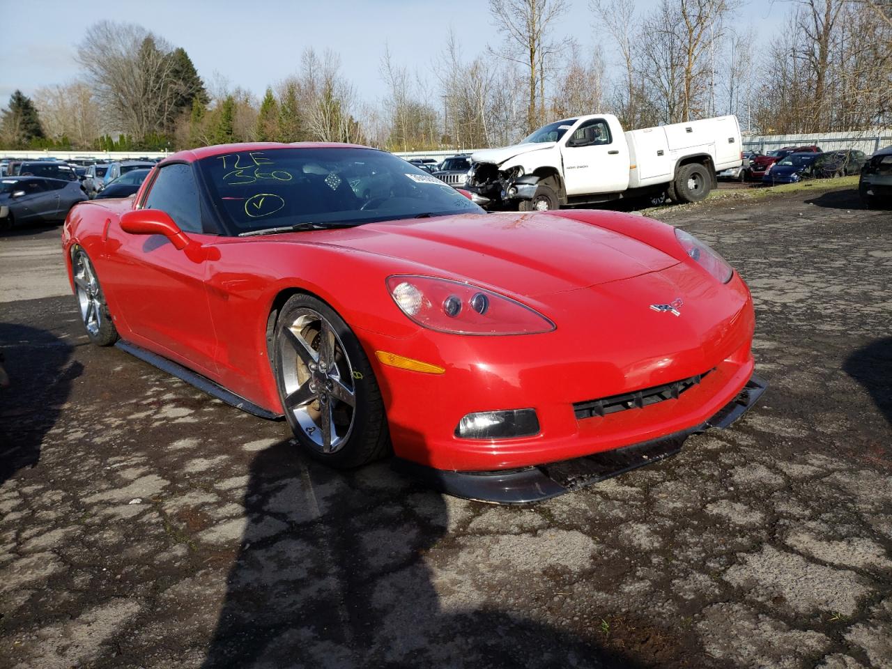 CHEVROLET CORVETTE 2008 with VIN 1G1YY26W985119353 - Photo from auction