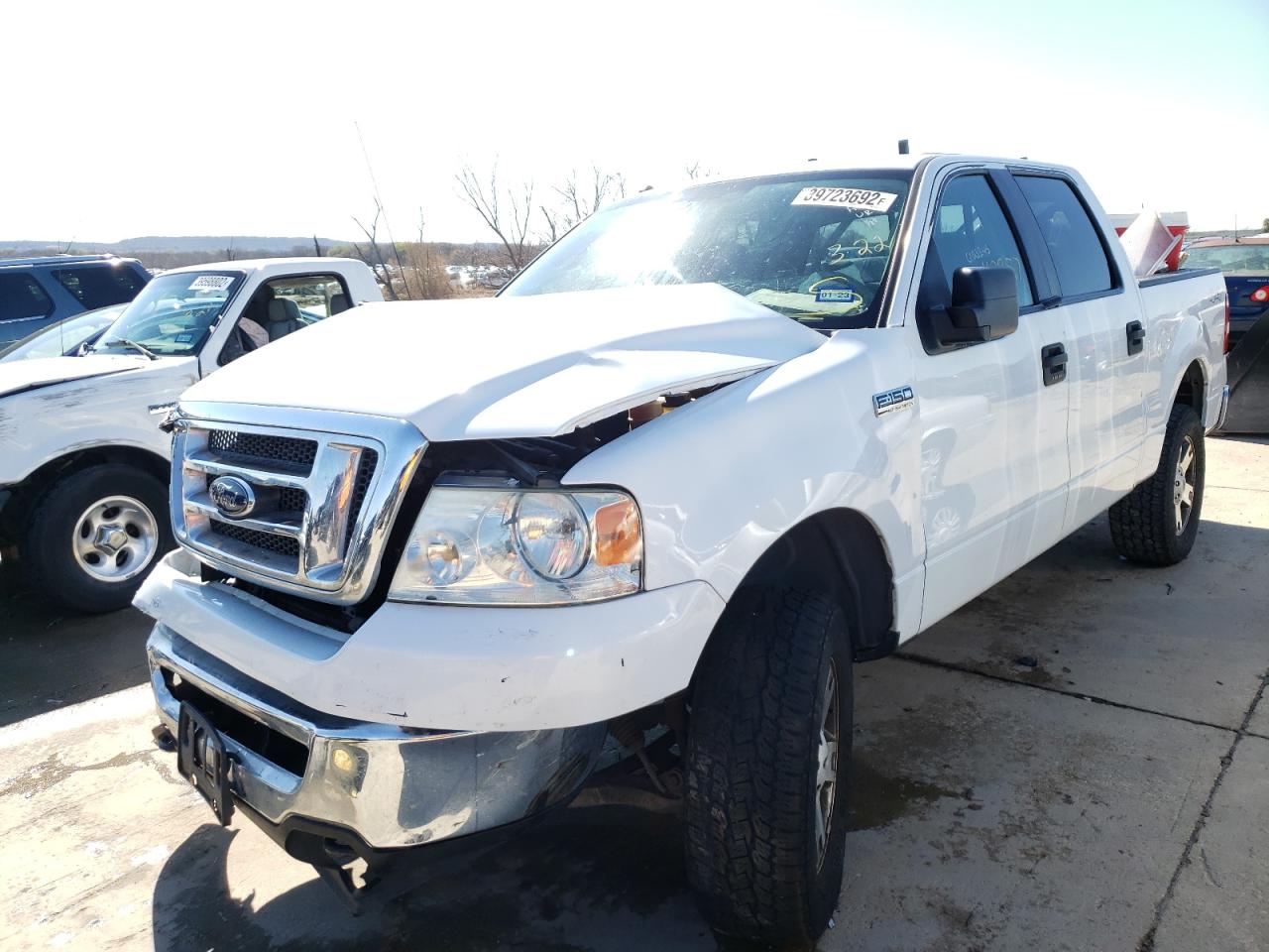Photo 2 from auction – 2008 FORD F150 SUPER with VIN 1FTPW14558FA42097