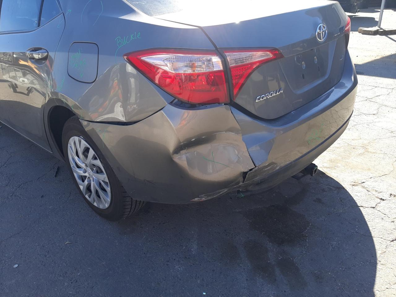 Photo 9 from auction – 2017 TOYOTA COROLLA L with VIN 2T1BURHE5HC938322