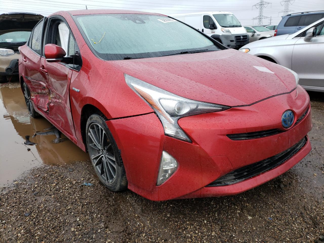 TOYOTA PRIUS 2016 with VIN JTDKARFU0G3516985 - Photo from auction