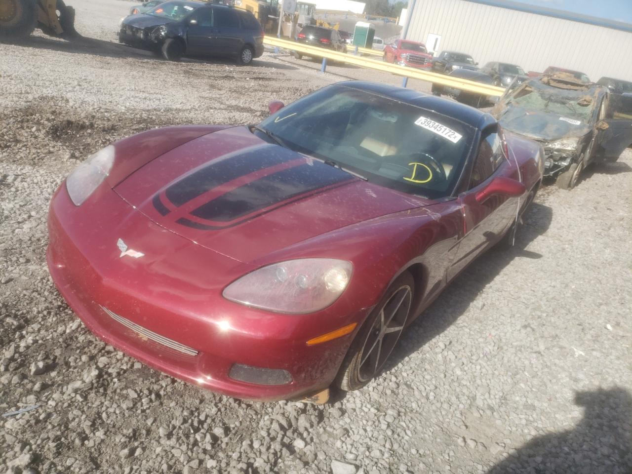 Photo 2 from auction – 2005 CHEVROLET CORVETTE with VIN 1G1YY24U455136235