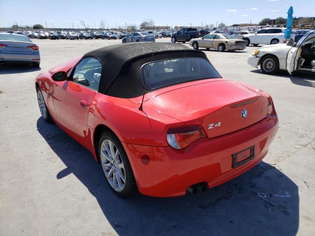 Photo 3 from auction – 2008 BMW Z4 3.0 with VIN 4USBU33518LW74278