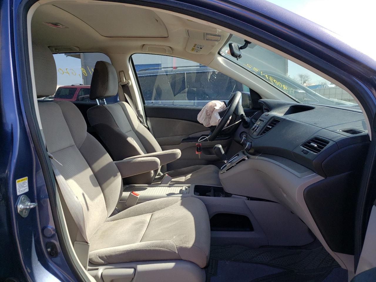Photo 5 from auction – 2014 HONDA CR-V EX with VIN 2HKRM4H53EH631094
